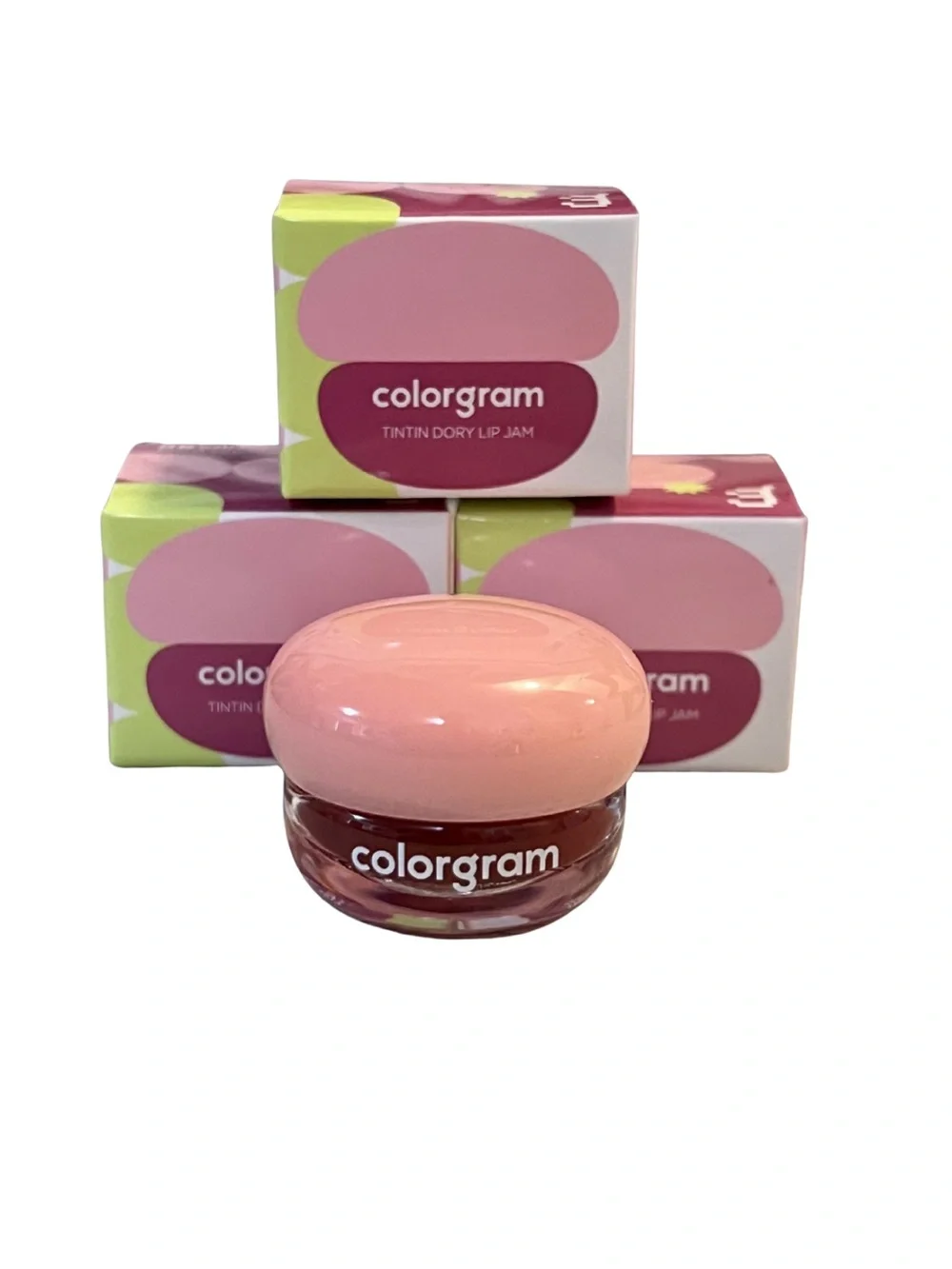 NEW Set of 3 Colorgram Tintin Dory Lip Jam - 08 Plum Jam - K-Beauty